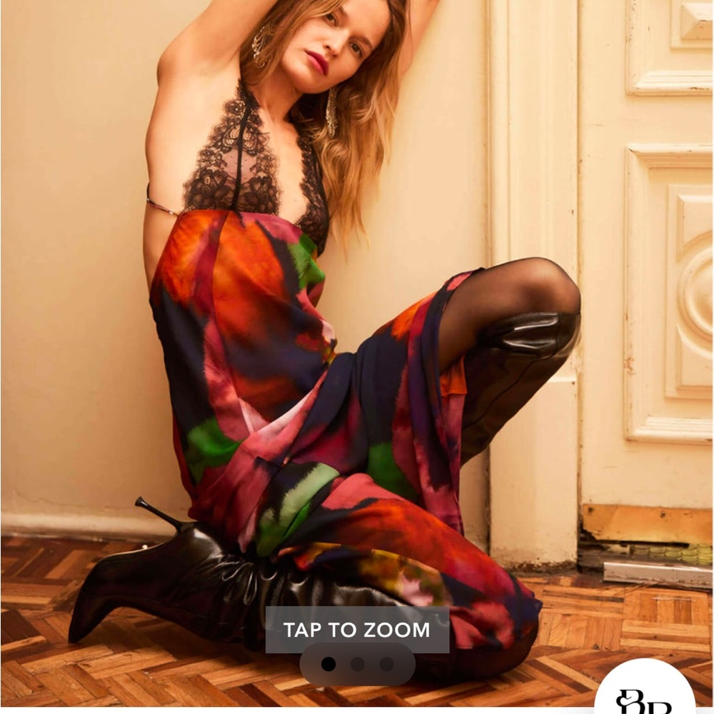 PAOLA FLORAL SLIP DRESS RAT & BOA